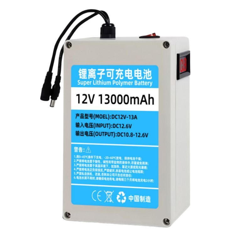 แบตเตอรี่ลิเธียม Tianneng แบบกันน้ำ สำหรับไฟถนนLED, ระบบสัญญาณ, กล้องวงจรปิด และ UPS แสดงระดับพลังงา