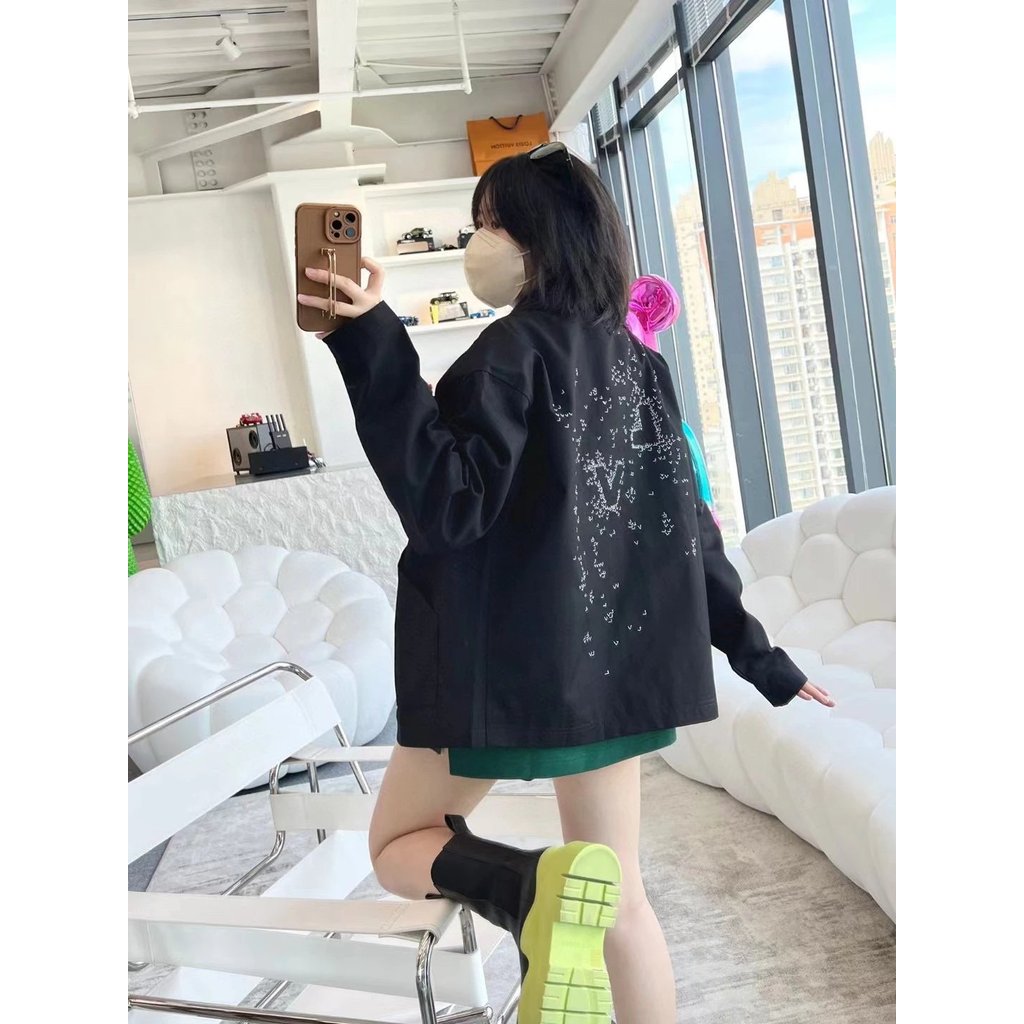 เสื้อแจ็คเก็ตผ้าเดนิม Zero Star สำหรับฤดูกาล 22FW