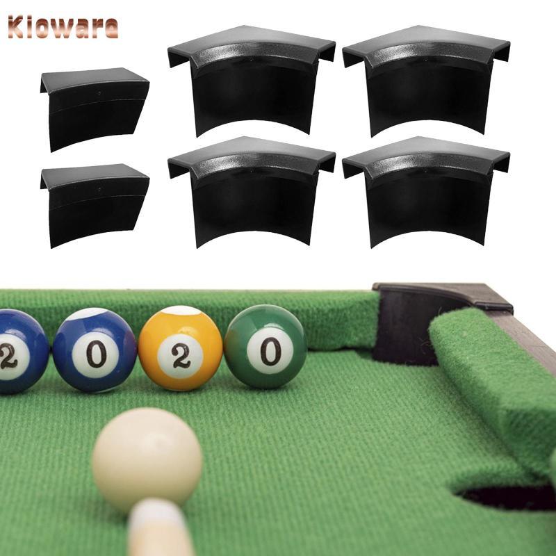 ชุดโคลแวร์ 6 ชิ้น สีดำ สำหรับโต๊ะบิลเลียดและพูล