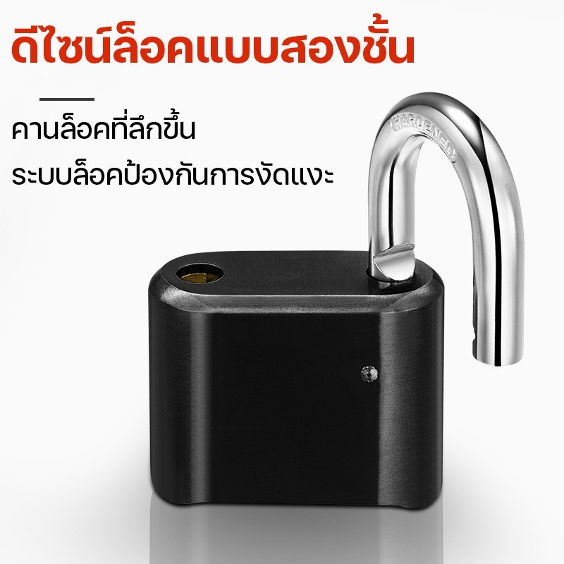 COD รวมกันล็อค ล็อครหัส กุญแจล็อครหัส 4 หลัก หนัก สังกะสีอัลลอยด์ กันน้ำ ทนสนิม รหัสปรับได้ สำหรับประตู ราคา ถูกที่สุด ดีลบีเคเค แกลเลอรีภาพที่ 3