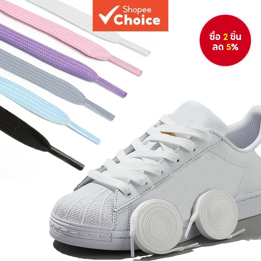 เชือกผูกรองเท้าแบบแบนระดับพรีเมียม 1 คู่ลูกไม้แข็งแรงคุณภาพสูงสําหรับรองเท้าผ้าใบและรองเท้าบูท