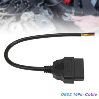 1dingying.th OBD2 ปลั๊กอะแดปเตอร์ 16Pin ชายสายเชื่อมต่อเครื่…