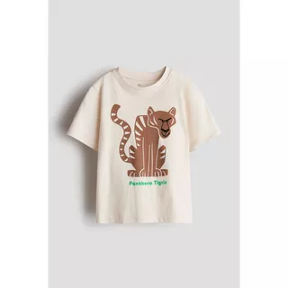 H&M(เอชแอนด์เอ็ม) เสื้อยืดผ้าฝ้ายพิมพ์ลาย เด็กผู้ชาย 1318484_5