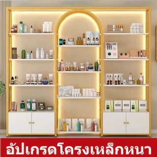 ชั้นวางมัลติฟังก์ชัน ตู้โชว์เล็บ ชั้นวางสินค้า ชั้นวางของร้านเสริมสวย ตู้เก็บเจลทาเล็บ ตู้โชว์（สั่งซื้อแล้วกรุณาติดต่อ）