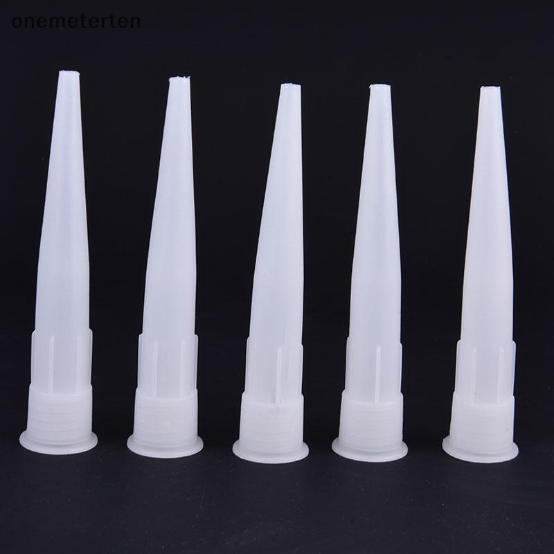 Rten 20 ชิ้น Universal Caulking หัวฉีดแก้วกาว Tip ปากเครื่องมือก่อสร้างบ้าน N