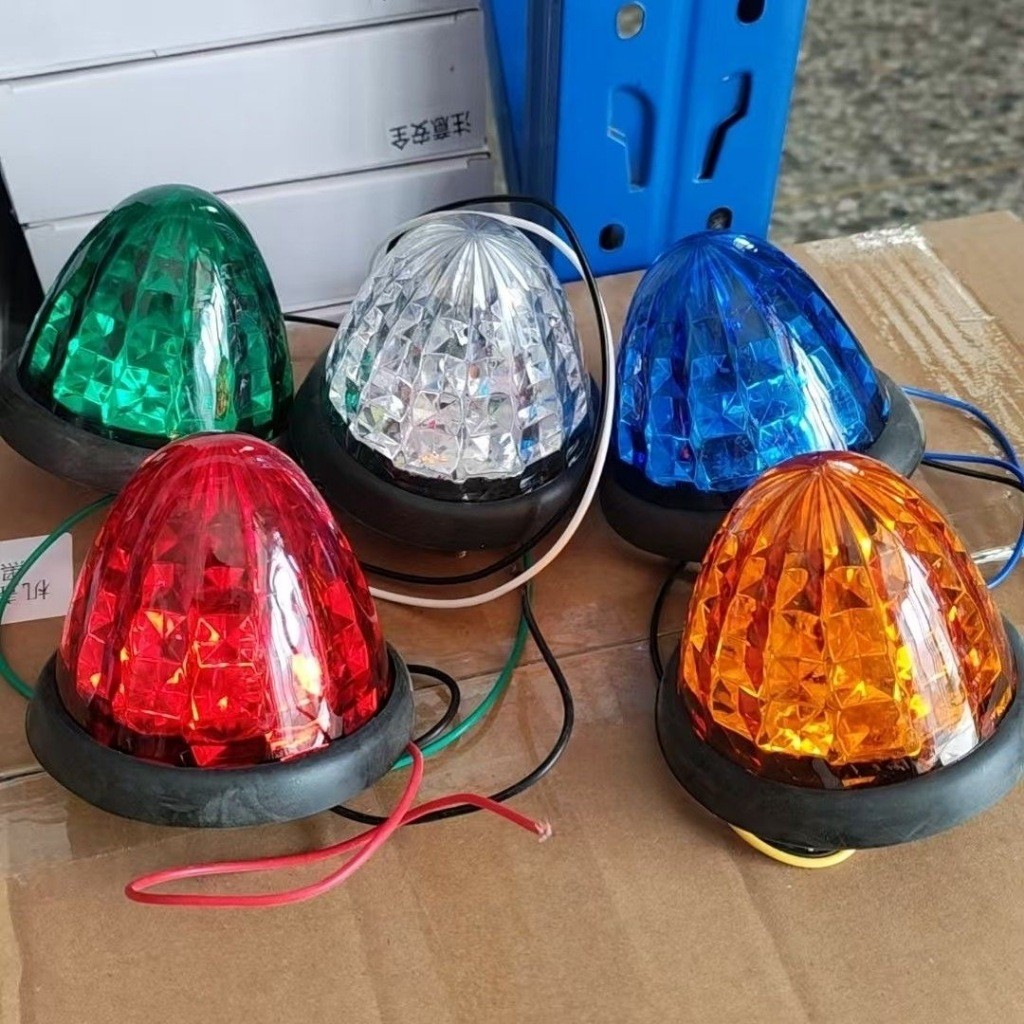LED24Vทั่วไปไฟบนหลังคาไฟหัวเก๋งไฟรสพไฟประดับรถไฟติดรถไฟสัญญาณรถยนต์รถบรรทุกและรุ่นทั่วไป1ชิ้น