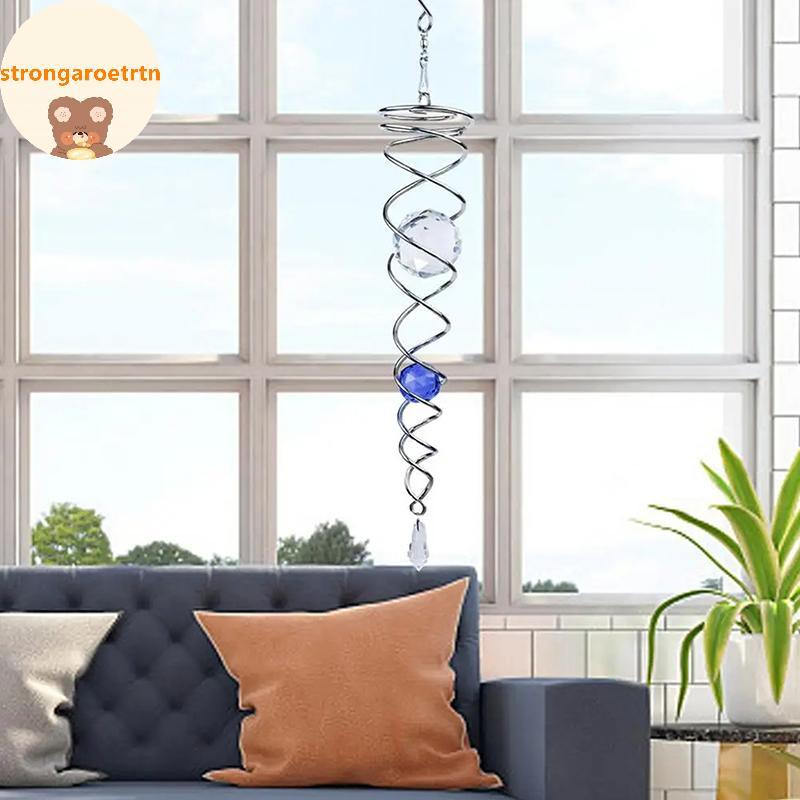 Strongaroetrtn Sun Catcher Wind Spinner ตกแต่งเกลียวเกลียว WIND Spinner Gazing เกลียวหาง Wind Spinne