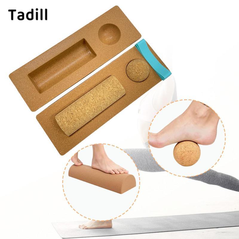 Tadill เป็นมิตรกับสิ่งแวดล้อม Balance Board อุปกรณ์ออกกําลังกายเท้าความต้านทาน Band Core Strength Training Platform สําหรับพิลาทิสและฟิตเนส
