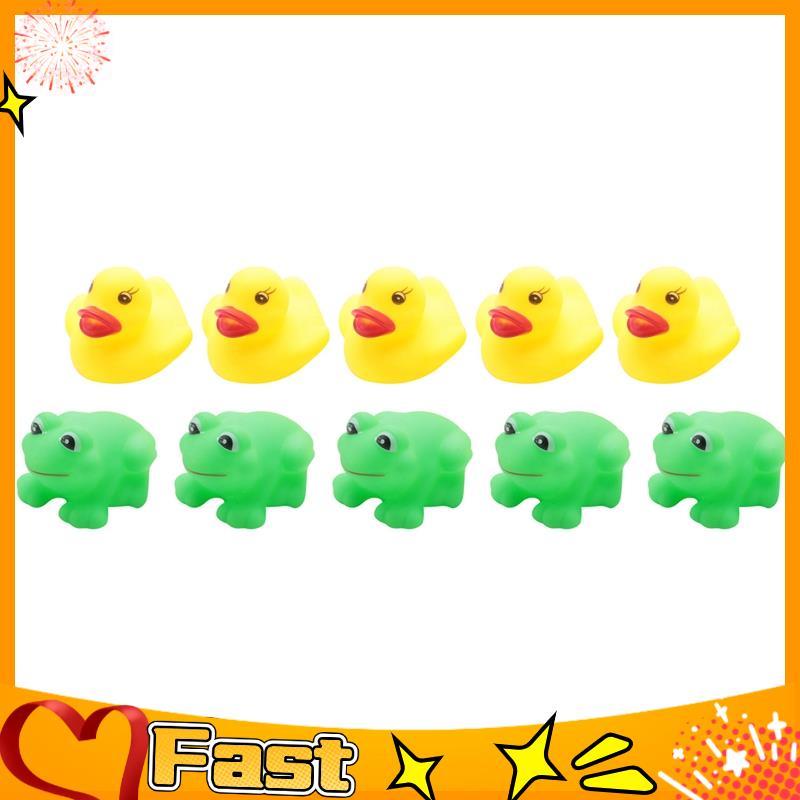 ของเล่น Frogs & Ducks 5 ชิ้น + 5 ชิ้น