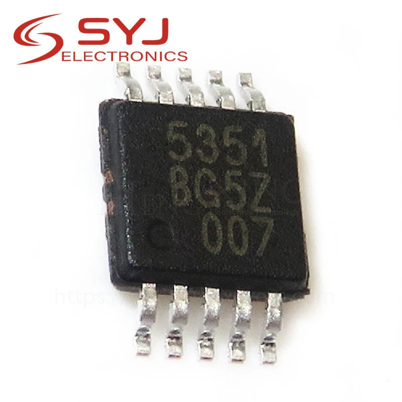 5 ชิ้น/ล็อต SI5351A MSOP-10 SI5351 MSOP10 SI5351A-B-GTR MSOP 5351 SMD สต็อก