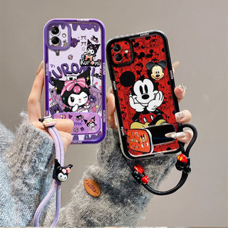 เคส For Samsung A07 / A06 5G / A06 4G / A05 / A04 / A04E / M13 5G / M04 / F06 5G tpu ใหม่ JMZJ สไตล์แฟชั่นแขวนสายกระจกขาตั้งเคสโทรศัพท์