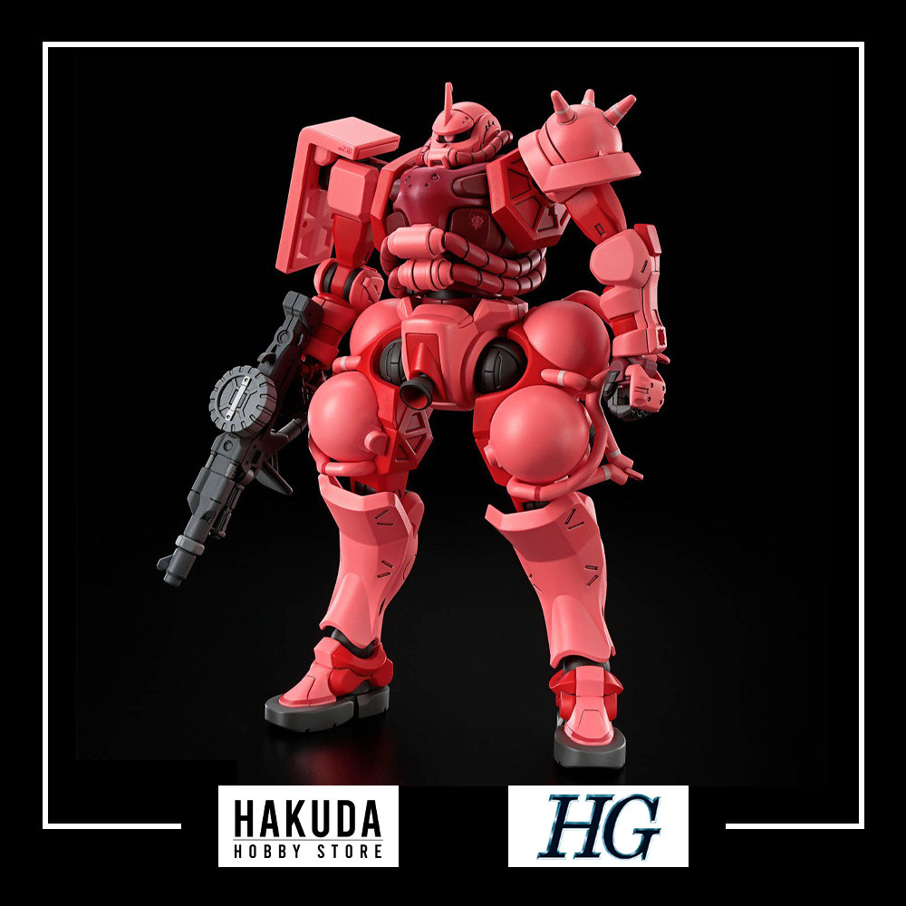 HGGG 011 1/144 HG Chars Zaku (GQ) รุ่น - ของแท้ Gundam Bandai Japan