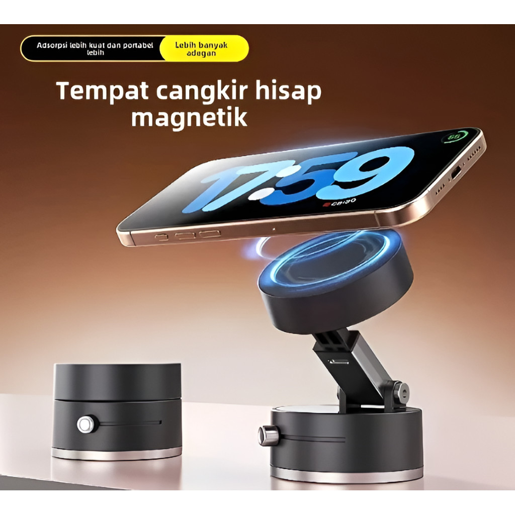 HP 360 ROTATION ที่วางโทรศัพท์° / MAGNETIC PHONE HOLDER / LAICA LINUX