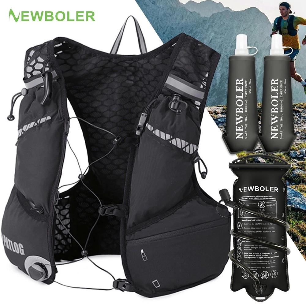 เป้ hydration breathable น้ำหนักเบาทึ้งอากาศ สำหรับการวิ่งเทรลและมาราธอน