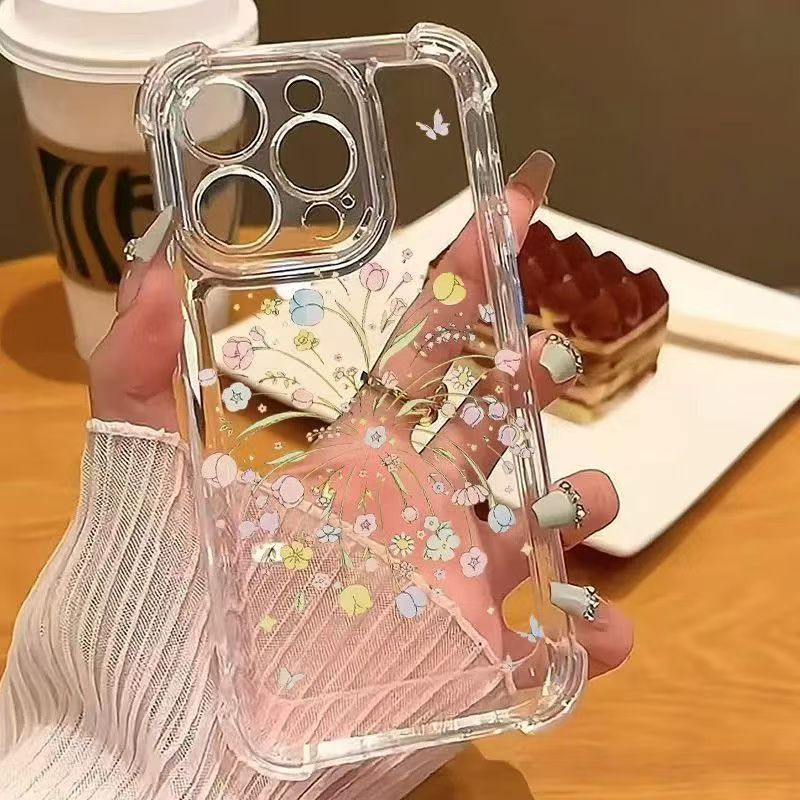 💖Quick-กันกระแทกสี่มุม เคสไอโฟน iPhone 17ProMax 16 ProMax 17 Air 15/14 Pro 14 Plus 13 12 11-ZRQSJFSTKK48