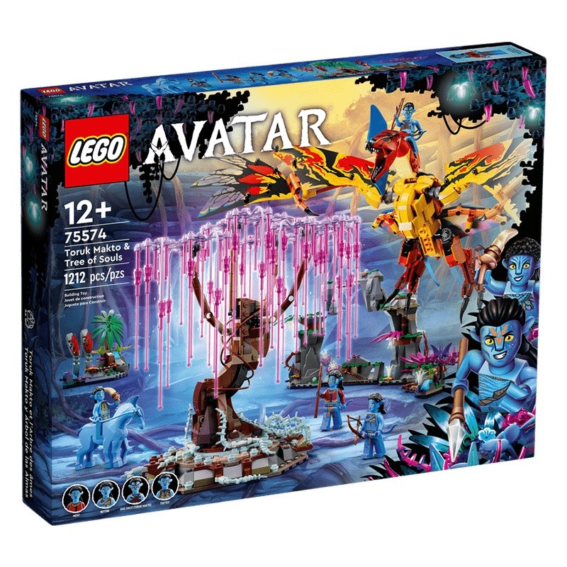 Zhoukou Yuange Trading Company Lego Avatar Series 75574 Phantom Knight และ Soul Tree ชายหญิงของเล่นบ