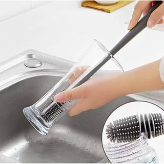 SIKAT BOTOL GELAS SILIKON | BOTTLE SILICONE BRUSH GAGANG ALAT PEMBERSIH BOTOL MINUM