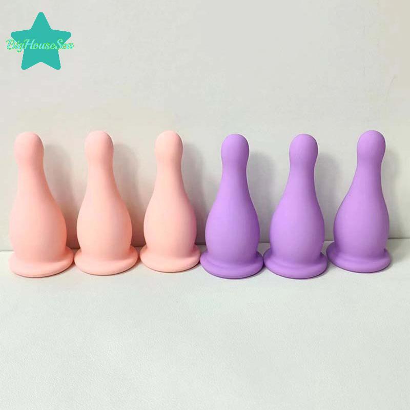 [Sea-t] ซิลิโคนสูญญากาศ Cupping ขวดนวดป้องกันเซลลูไลท์นวดหน้าดูดถ้วย Face Ne Lift ผิวขูด Guasha ต่อต้านริ้วรอย