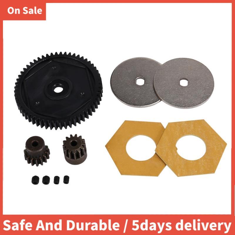 54T Spur Gear 13T & 15T เกียร์มอเตอร์สําหรับ SCX10 II 90046 90047 1/10 RC Crawler รถอะไหล่อัพเกรด,สี