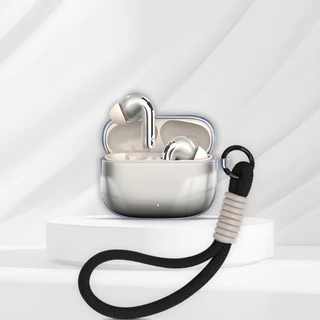Stock ReadyCase สําหรับ Edifier EvoBuds Pro/Lolli Pro5 TPU ฝาครอบหูฟังแบบนุ่มโปร่งใสพร้อมเชือกมือ