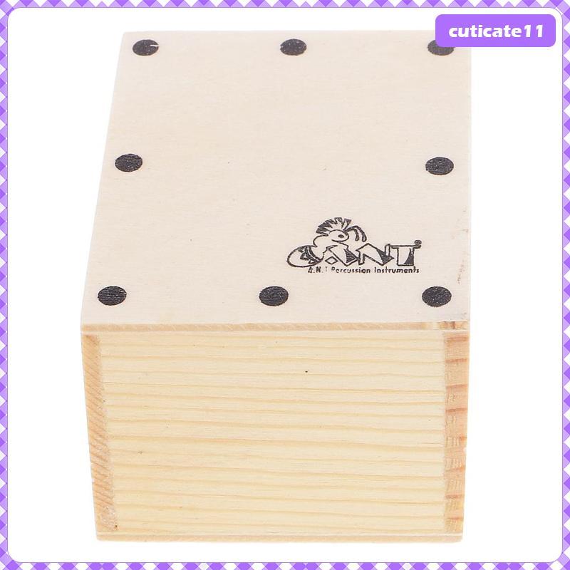[Cuticate1] Small Cajon Carring Sand Shaker Hand Mini Handheld Percussion Instrument