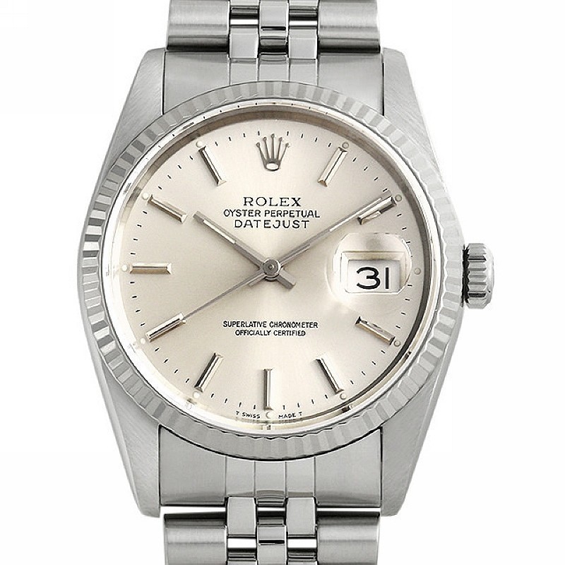 Rolex 18K Platinum Mens Watch Automatic Mechanical 16234 Watch Swiss Original