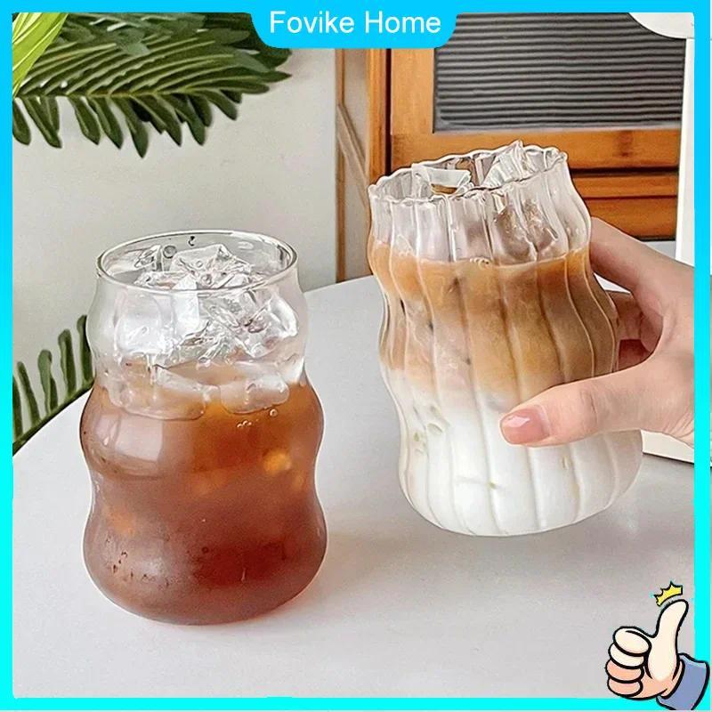 แก้วถ้วยกาแฟใสทนความร้อนแก้วน้ําน้ําผลไม้นมแก้วกาแฟความงามถ้วยไวน์ค๊อกเทลถ้วยแก้วเบียร์ค๊อกเทลแว่นตา เครื่องดื่ม