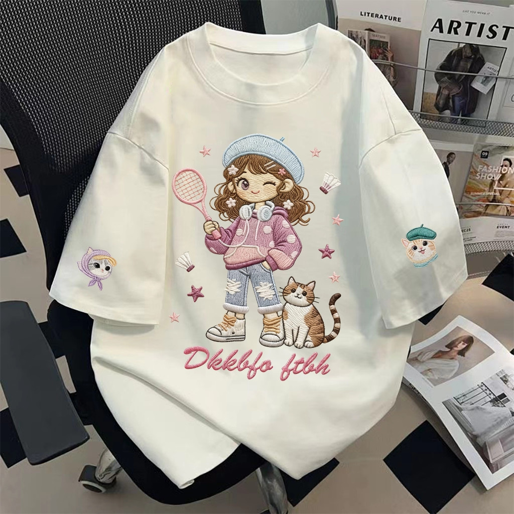 🌷Su.Tee🌷เสื้อแฟชั่น ใส่สบาย เสื้อยืดแขนสั้น ลาย เสื้อ