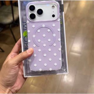 เคส สำหรับไอโฟน13 MOOPHE เคสลายจุด แม่เหล็ก ชาร์จไร้สาย For iPhone For 17 17Air 17promax 11 12 14 15 16 Pro max 17Pro