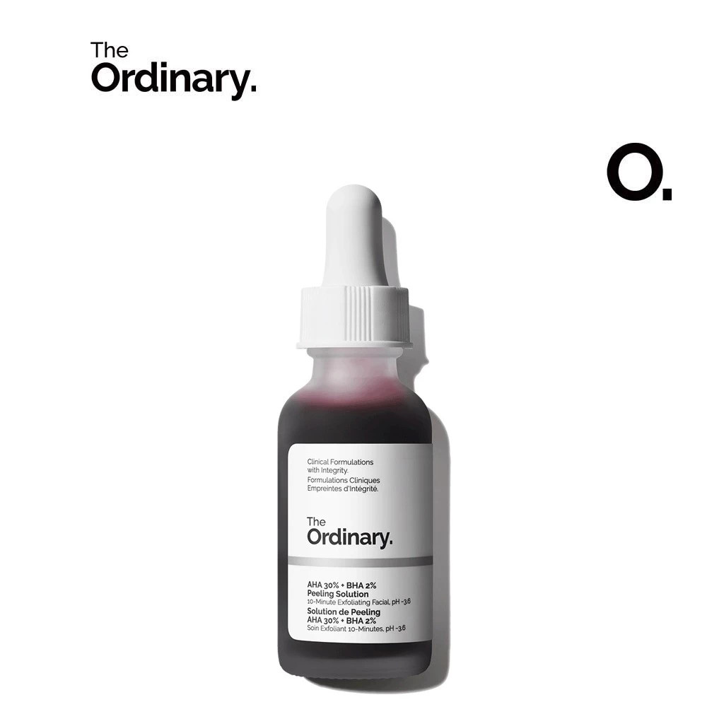 The Ordinary AHA 30% + BHA 2% Peeling Solution, Advanced Exfoliating Peel สําหรับผิวกระจ่างใส