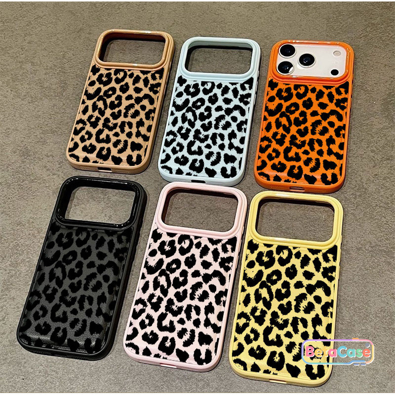 เคสไอโฟน ลายเสือดาวสีดำ สไตล์คูล ทันสมัย Phone Case for iPhone 17 16 15 14 13 12 11 17ProMax 16Plus