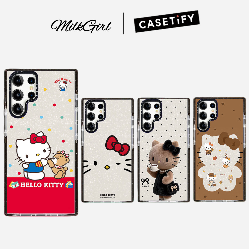 SAMSUNG Gitterดื่มกาแฟแมวSamsungสําหรับSamsung Galaxy S26 25 24 23 22 UItra S25 24 Plusกันกระแทกป้องกันปลอก