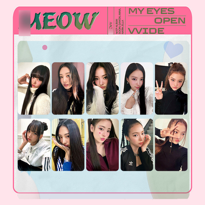 MEOVV专MY EYES เปิด VVIDE 组合BOOK小卡SOOIN GAWON ANNA2026.2.4