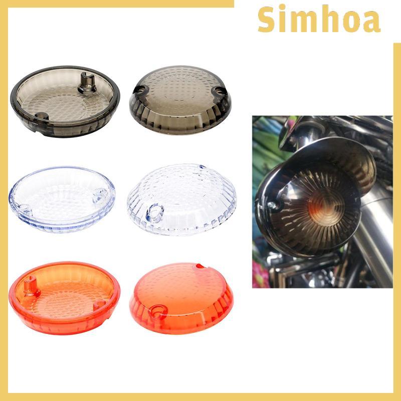 [SIMHOA] ฝาครอบเลนส์เลี้ยว 2x MT274-002 Caps เปลี่ยนชิ้นส่วนสําหรับ W650 Zn1100 Zn700- ง่าย