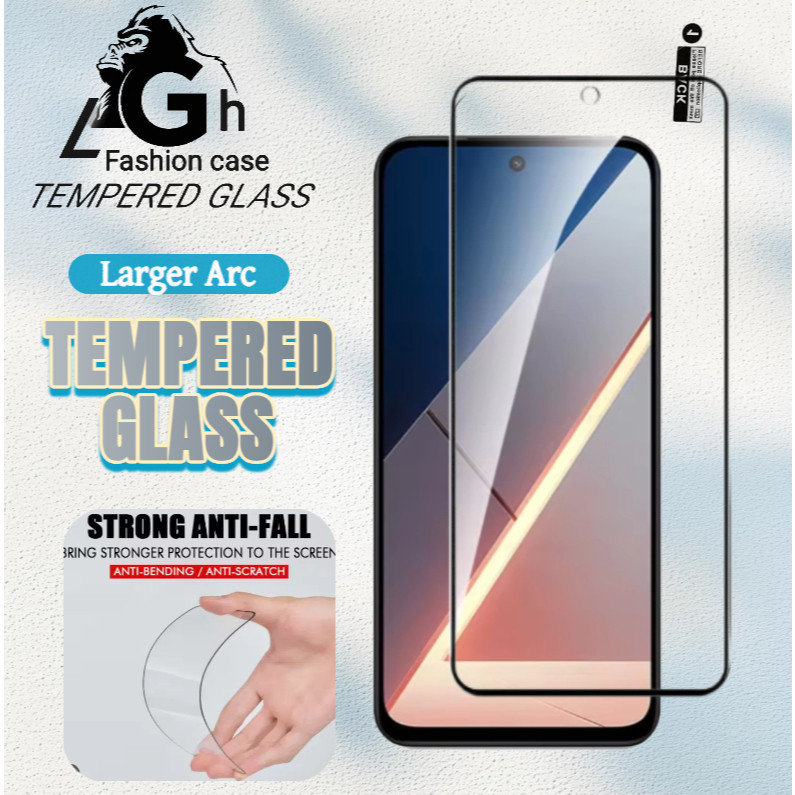 9H Anti-Shatter กระจกนิรภัยสําหรับ Redmi A3 A2 A1 หมายเหตุ 14 13 12 11 10 9 8 Pro 14C 13C 12C 10C 9A