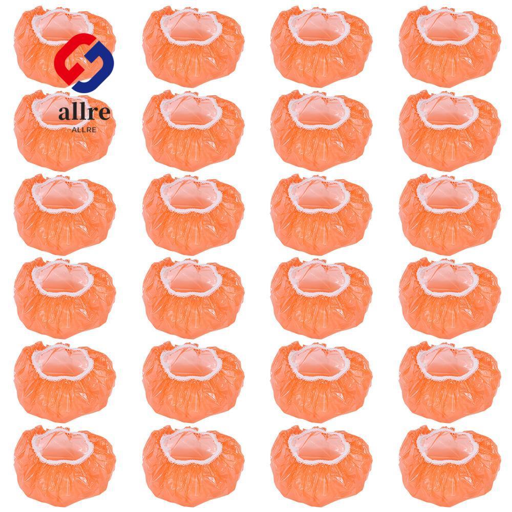 ALLRE Fire Alarm Dust Cover, Elastic Thicken Smoke Detector, หยุดสัญญาณเตือนพลาสติกสีส้มสี Cover Hom
