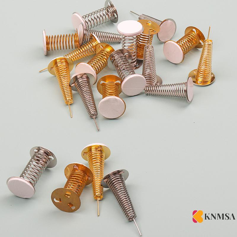 KNMSA] 10pcs ของเล่นแดชบอร์ดสปริงฐานของเล่นอุปกรณ์เสริม 2.5 ซม.Head Swing Dashboard เขย่า DIY เปลี่ย