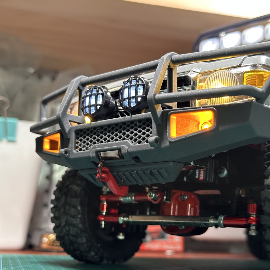 ZENITHRC กันชนหน้าดัดแปลงสไตล์ ARB สําหรับ MNRC MN82 อัพเกรดชิ้นส่วนพิมพ์ 3D