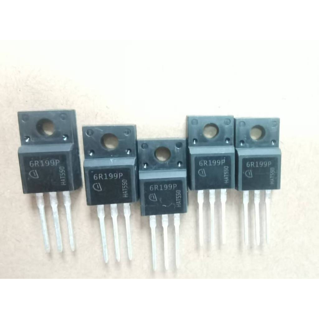 ((5 ชิ้น) 6r199p ยี่ห้อใหม่ IPA60R199CP 16A/650V TO-220F Field Effect Tube