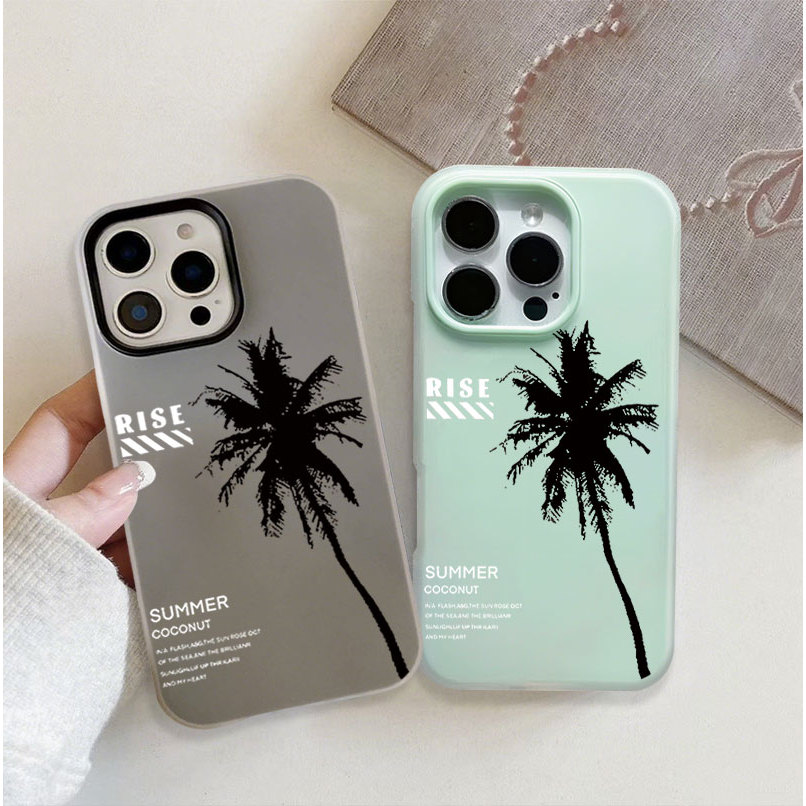 Palm Treeโทรศัพท์มือถือกรณี2ใน1สําหรับiPhone 17 17 17Air 16 15 Pro Max 14 Plus 11 12 13 iPhoneX Xs M