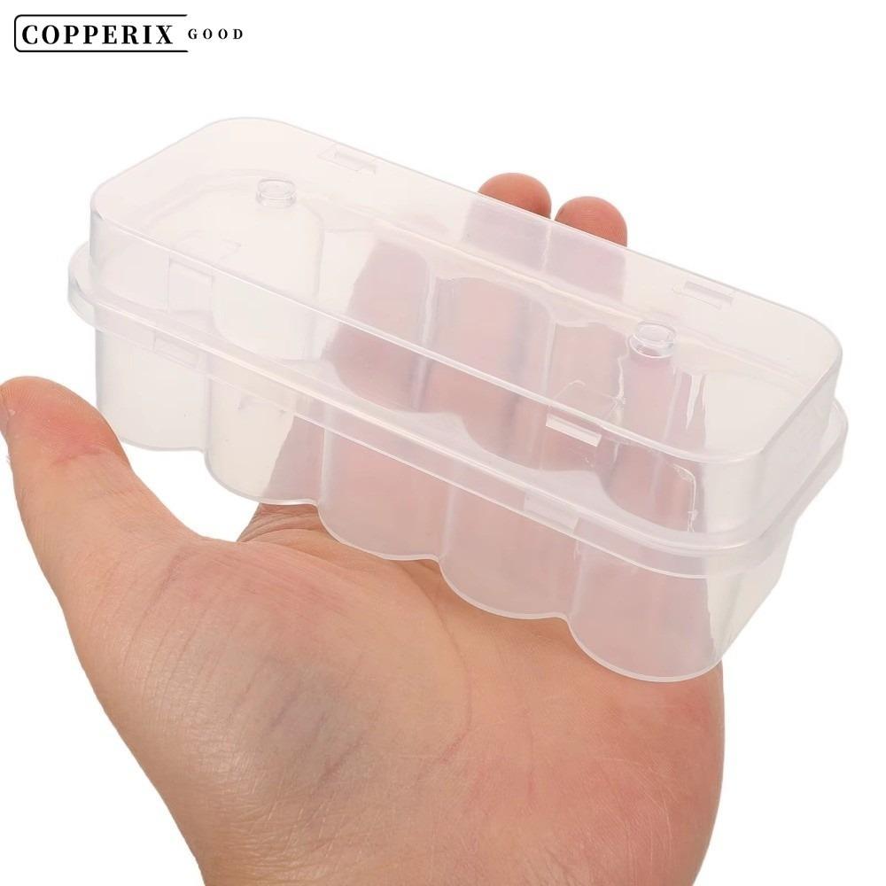 COPPERIX Microtube กล่องเก็บ, Stackable Vial Storage , 3/5/7/10mL พลาสติก 2/10/24-Slot ตู้แช่แข็งหลอดกล่องอุปกรณ์เบาหวาน