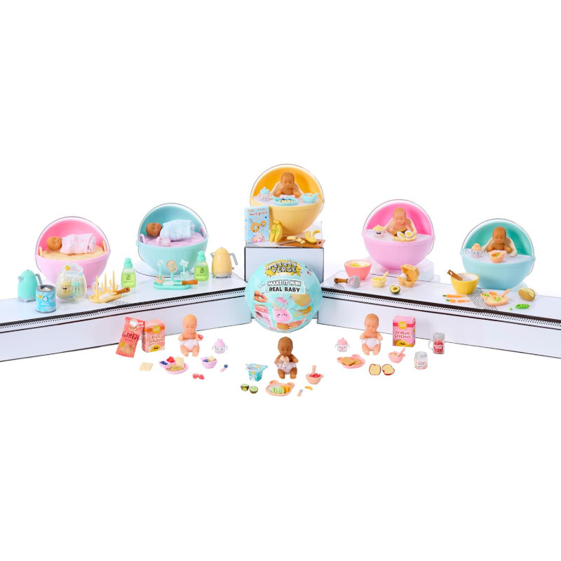 Miniverse Baby Food Ball Miniature DIY ของเล่น Surprise Blind Ball ยืนยัน Edition
