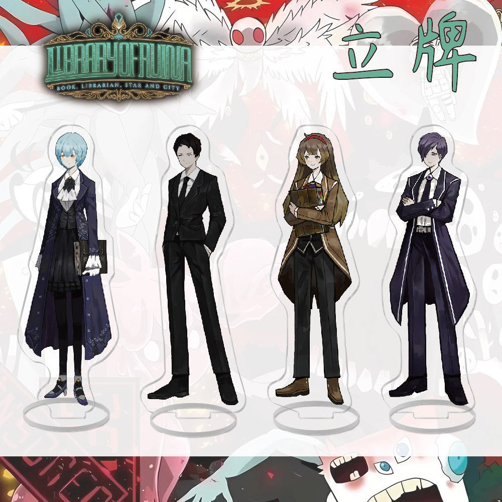 Library Of Ruina อุปกรณ์เสริมเกม HD แผ่นอะคริลิกวันเกิดที่สร้างสรรค์