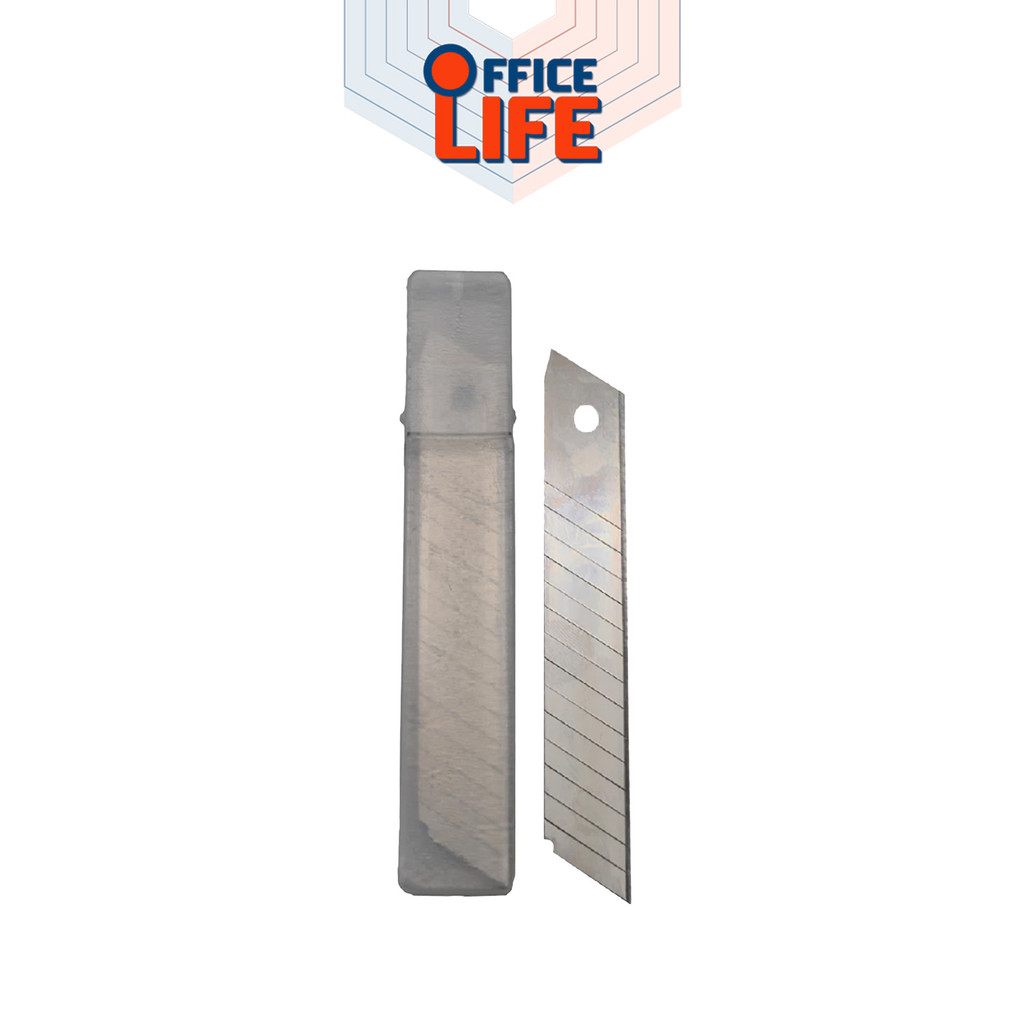 ORCA (ออร์ก้า) ใบมีด ใบมีดคัตเตอร์ ขนาด 18 มม. รุ่น L-150 ( 1 หลอด )