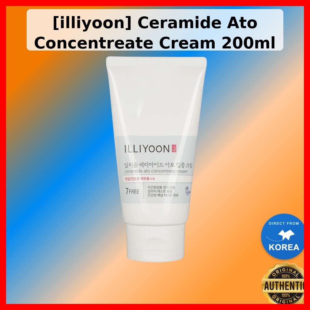 [illiyoon] Ceramide Ato Concentrate Cream 200ml / Korean Moisturizer / สูตรเซราไมด์ / ของแท้ 100% โด