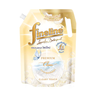 Fineline Premium Clean Cleary Touch 1250ml ผลิตภัณฑ์ซักผ้า ไฟน์ไลน์ สะอาด หอมละมุน ขนสัตว์เลี้ยงไม่ติดผ้า.
