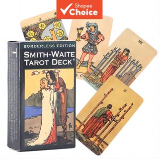 ภาษาอังกฤษเต็มรูปแบบไร้ขอบรอไพ่ทาโรต์ดาดฟ้าทํานายเกมสําหรับว…