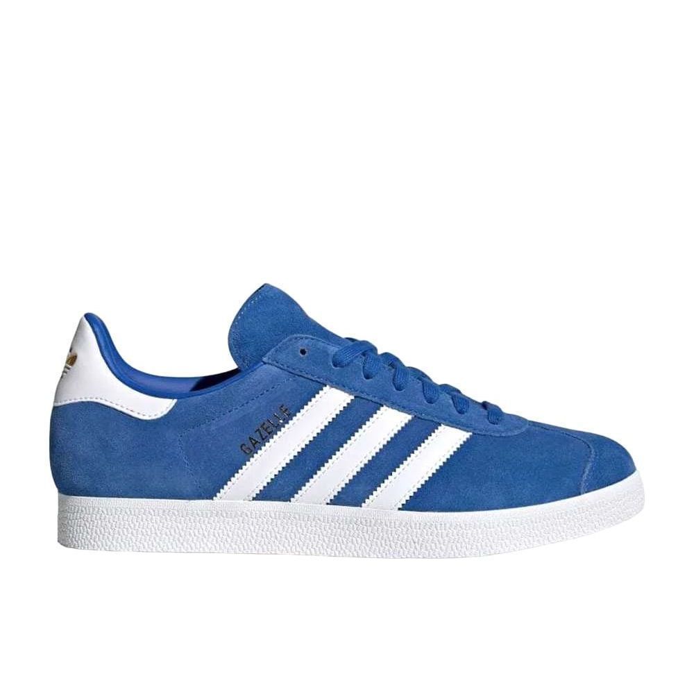 Leeds United × adidas Gazelle BlueFootwear WhiteGold Metallic Unused