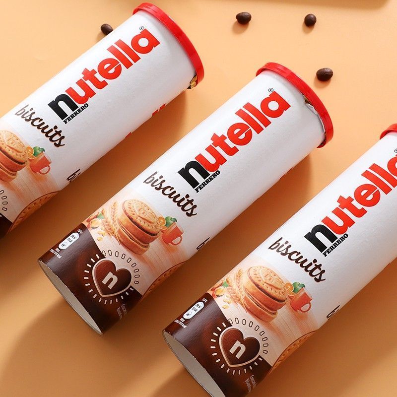 นําเข้า Ferrero Biscuits nutella Hazelnut Chocolate Sandwich Biscuits nutella Love Casual Snacks 2.2