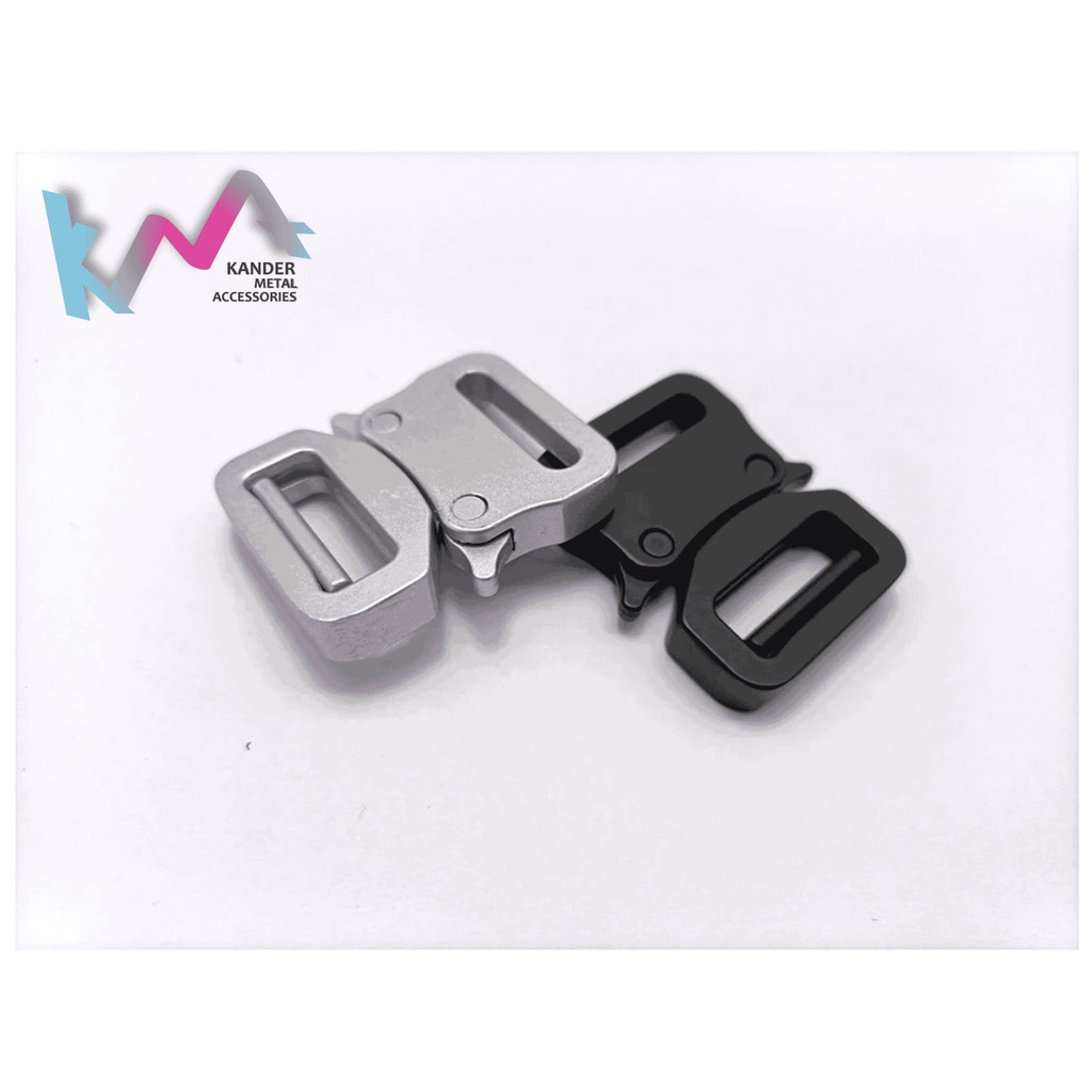 KANDER Buckle Metal Alloy Buckle เข็มขัดผู้ชาย Strong 20 mm Type E2436